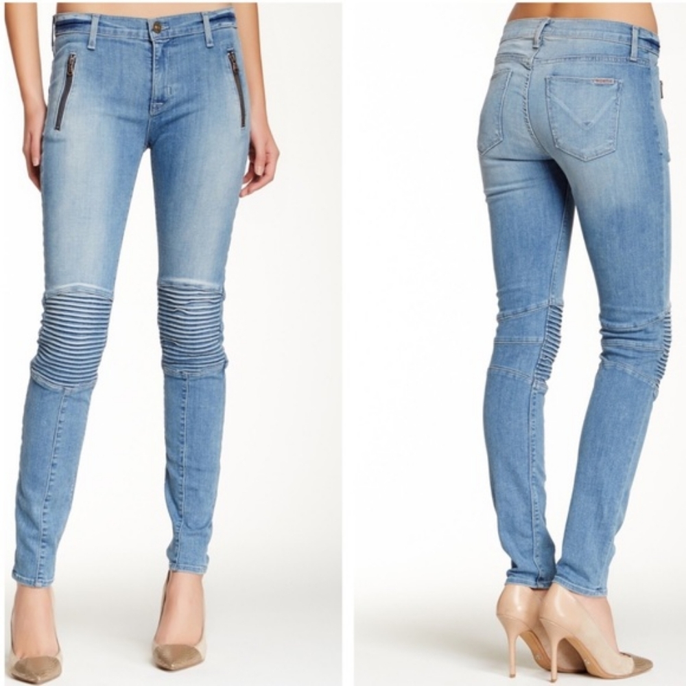 🇺🇸 NWT Hudson Stark Moto Jeans Made In USA